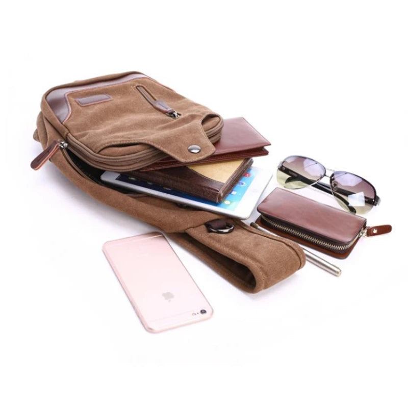 Men Anti Theft Chest Bag Shoulder Bags Short Trip Messengers Bags Men's Sling Pack Crossbody Package School Gifts