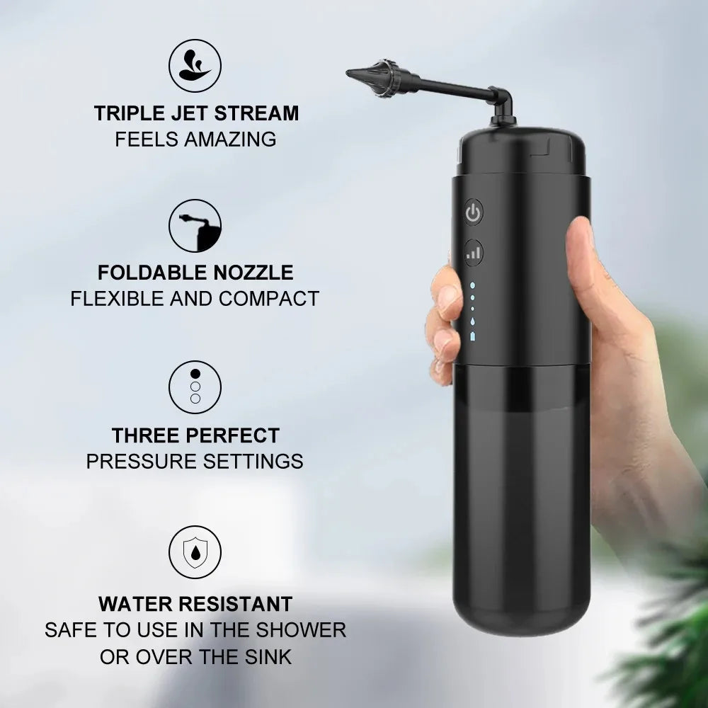 Automatic Earwax Remover For Adult Automatic Ear Cleaning Health Care Water Irrigation 4 Pressure Mode Silicond Ear Washer