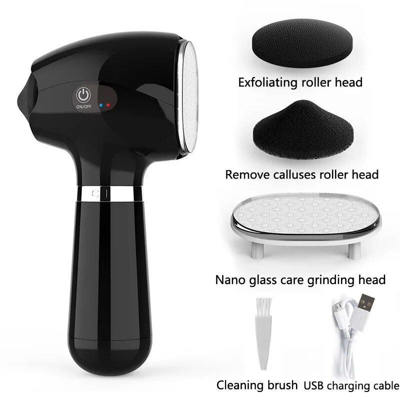 Pedicure Tools Skin Care Electric Foot File Dead Skin Callus Remover USB Foot Grinder Machine Foot Care Tool