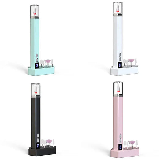 Electric Nail Polisher Finger Portable Mini Electric Nail Pen Gel Removal Tool Dead Skin Remover Nail Art Instrument