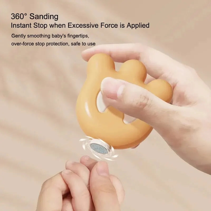 Cute kid Nail Trimmer Electric Nail File Kid Nail Clippers Safe kid Nail Clippers Nail File Kit Manicure Set for Kid