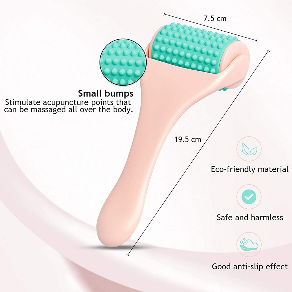 Fascia Release and Cellulite Remover Muscle Massage Roller Fascia Roller for Muscles Relief Body Roller Deep Tissue Massage Tool