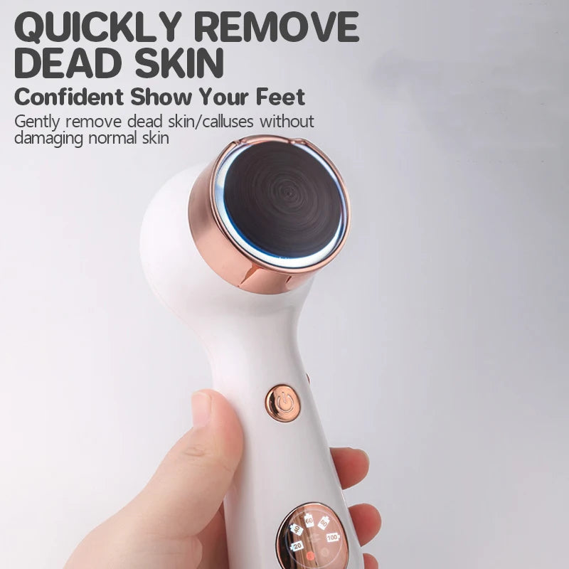 Electric Foot Callus Remover Kit Rechargeable Callous Removers Portable Foot File for Dead Hard Cracked Dry Skin Pedicure Tools