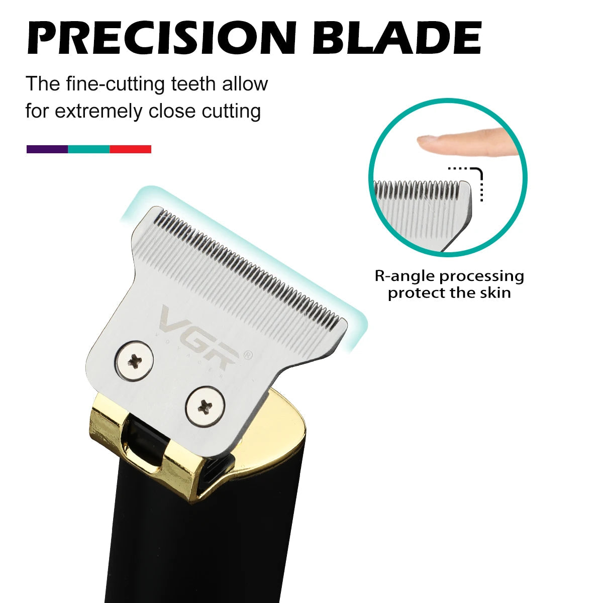 T9 Hair Clipper Metal Hair Trimmer Professional Beard Shaver Rechargeable Haircut Machine Cordless Trimmer for Men