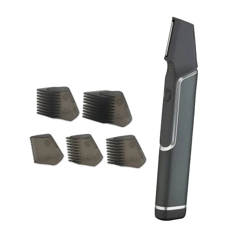 Multi-function Electric Hair Remover 3-12mm Limit Combs LED Light Telescopic Handle Whole Body Hair Clipper Electric Epilator