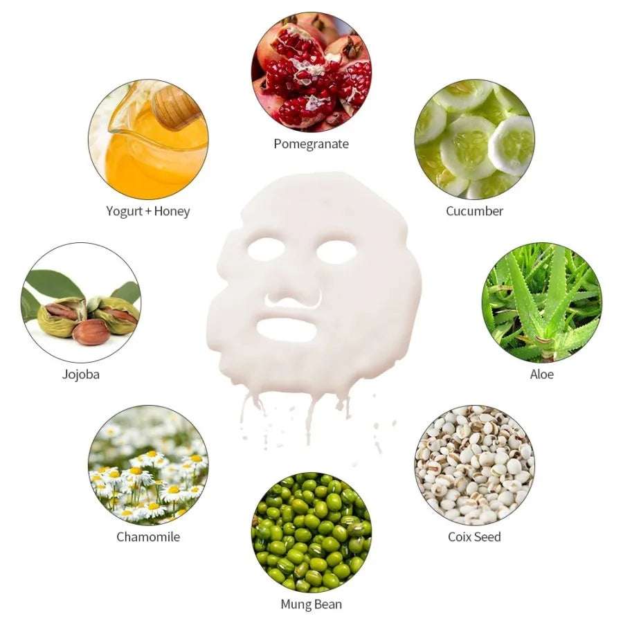 Smart DIY Facial Mask Treatment Machine,Facial Spa Natural Fruit Mask Maker For Women