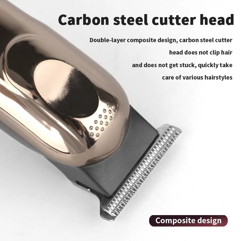 Electric Hair Clipper Haircut Machine Wireless Trimmer Men Professional Clipper Rechargeable Hair Cut Barber