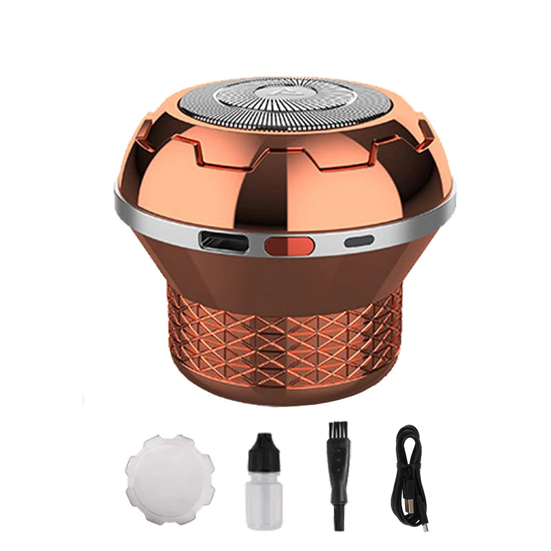 Men Electric Shaver Portable Beard Trimmer Waterproof Razor USB Rechargeable Shaver Face Beard Razor Beard Hair Cutting Machine