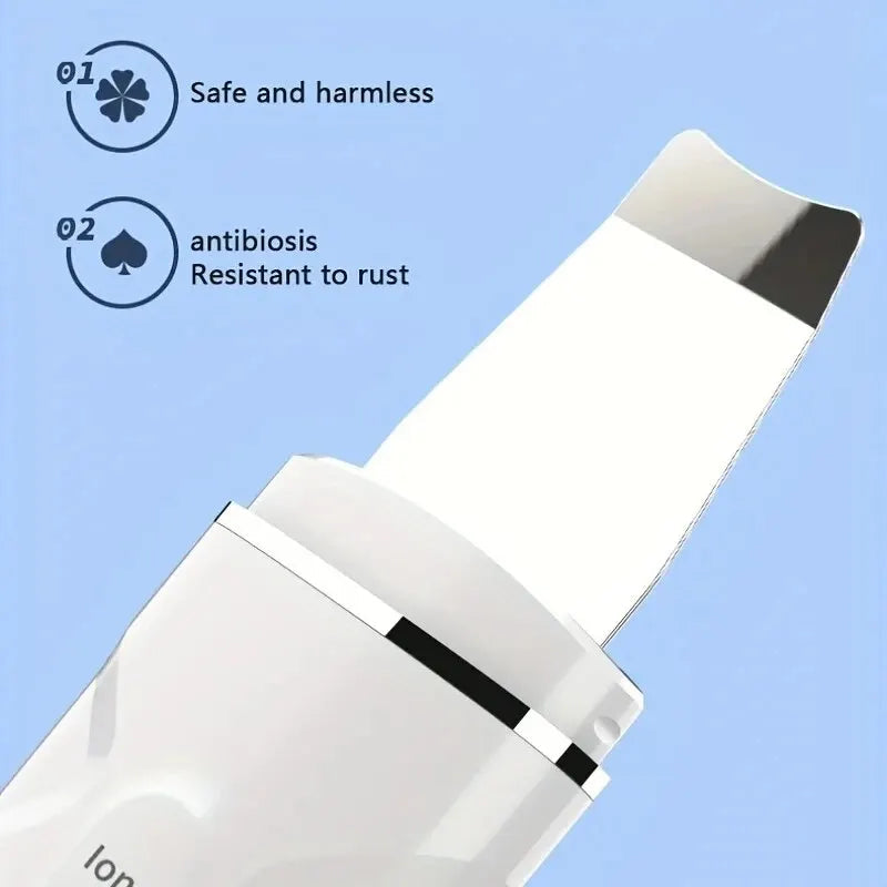4 Modes Ultrasonic Deep Facial Cleaner Blackhead Removal and Pore Cleansing Woman Beauty Tool Cleansing to Tighten the Skin