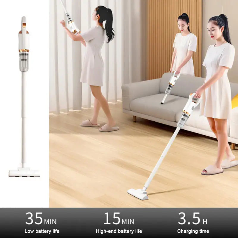 Electric Handheld Vacuum Cleaner Wireless Sweeper Powerful Cordless Home Car Remove Mites Floor Dust Cleaner Cleaning Tools