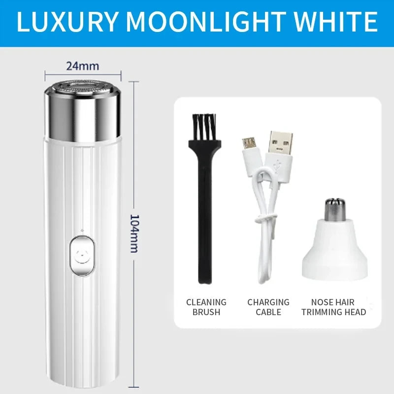 Mini USB Electric Shaver Long-Lasting Portable Washable Car Rechargeable Shaver Razor Shaver dragon USB Rechargeable