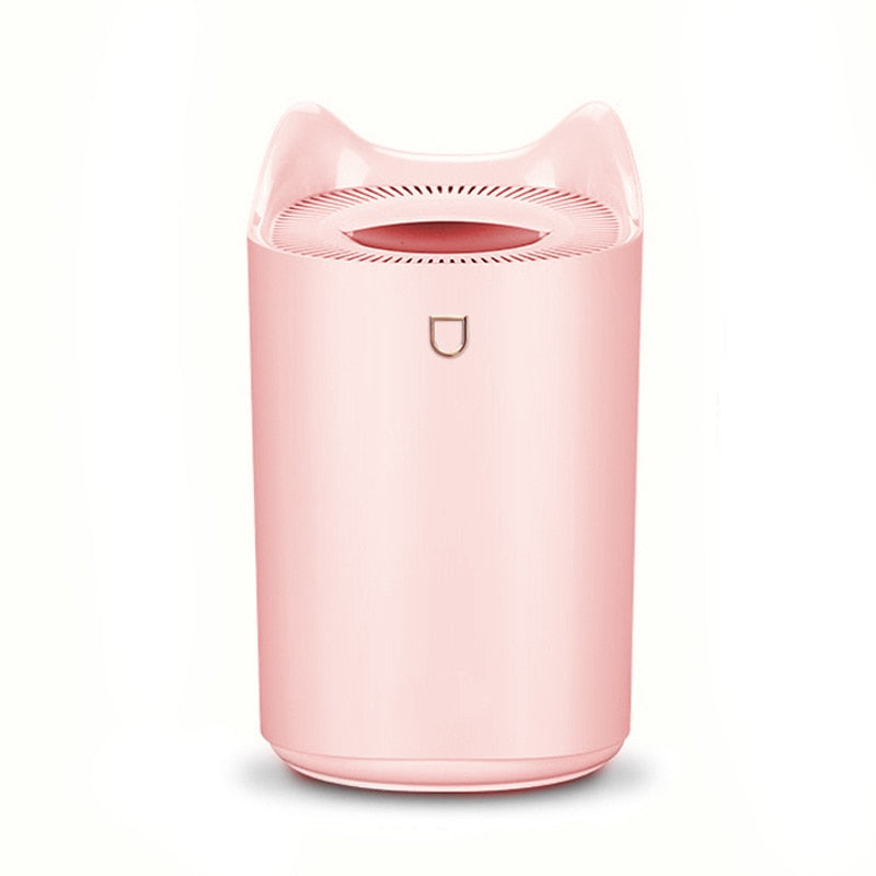 Humidifier Home 3L Air Ultrasonic Essential Oil Aroma Diffuser Double Nozzle Coloful Night Light Mist Maker Diffuse