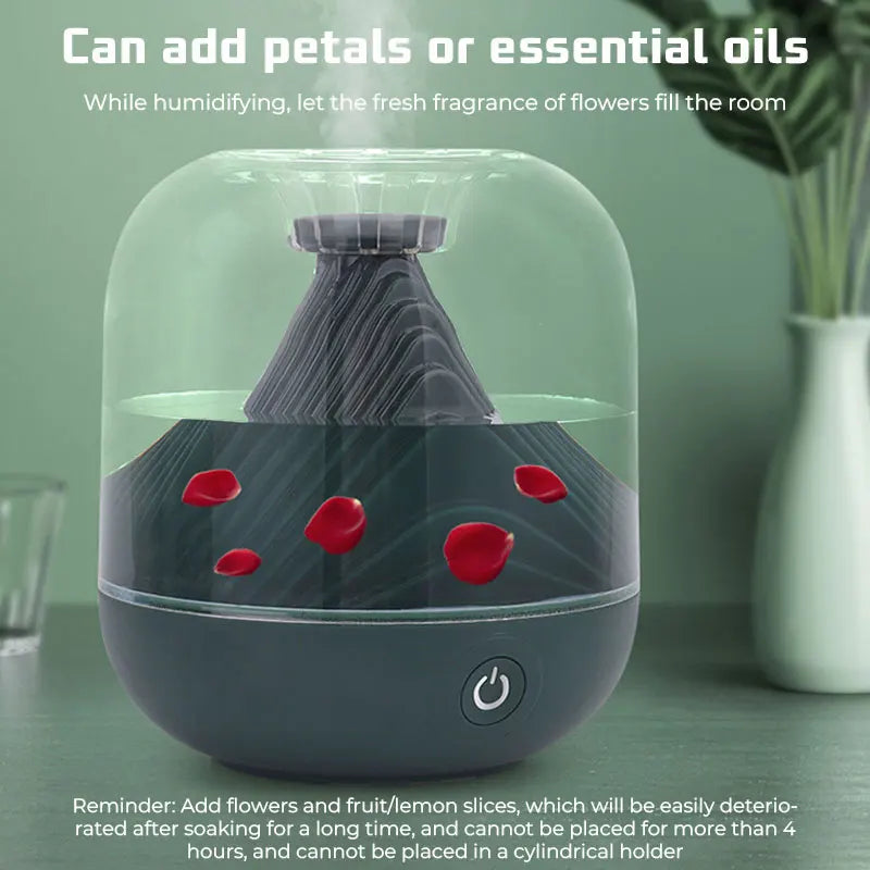 Humidifiers Diffusers Essential Oils Air Humidifier With LED Night Light USB Rechargeable Portable For Home Office