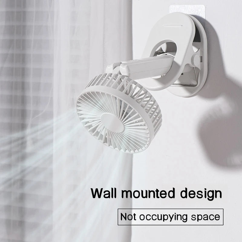 Portable Mini Hand Clip Fan USB Charging Quiet Desktop Electric Fan High Quality Student Dormitory Small Cooling Ventilador Fans