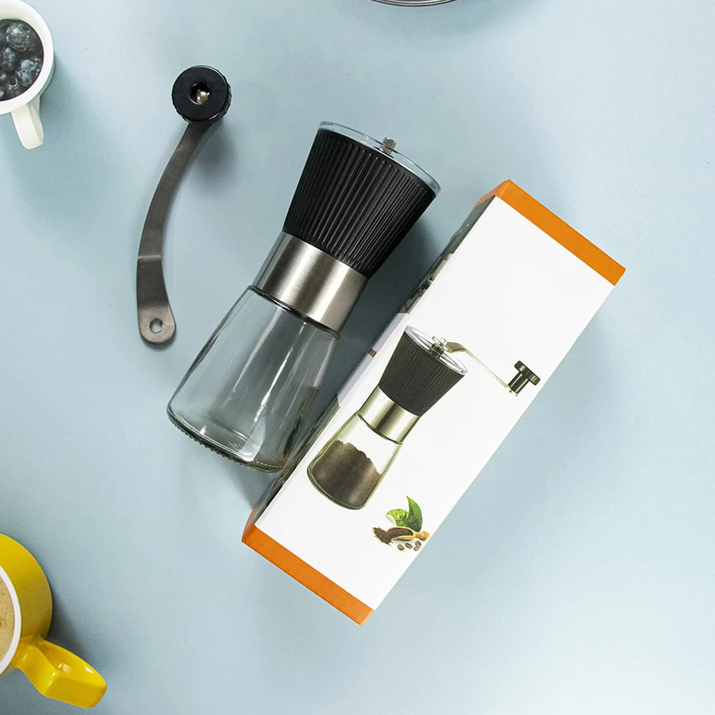 Small Coffee Powder Grinder Adjustable Coarse Fine Coffee Powder Maker For Kitchen