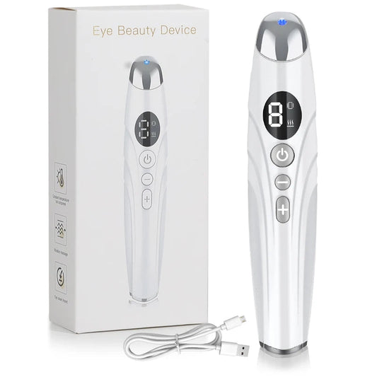 Eye Beauty Equipment LED Phototherapy Vibration Heating Anti Aging Massage Diminishing Dark Circles Eye Lines Eye Bags