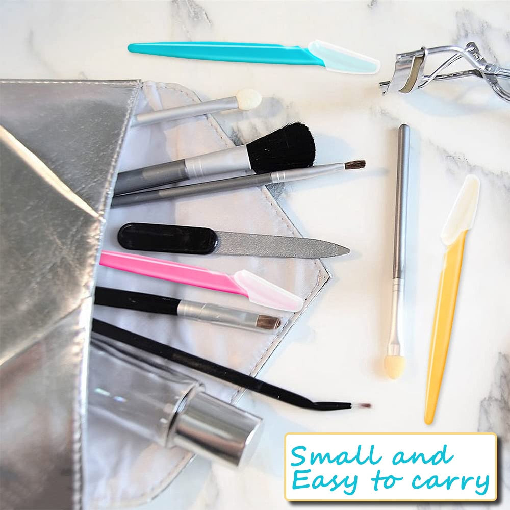 50Pcs Eyebrow Trimmer Blade Shaping Knife Eye Brow Epilation Face Blades Hair Removal Scraper Shaver Woman Makeup Tools