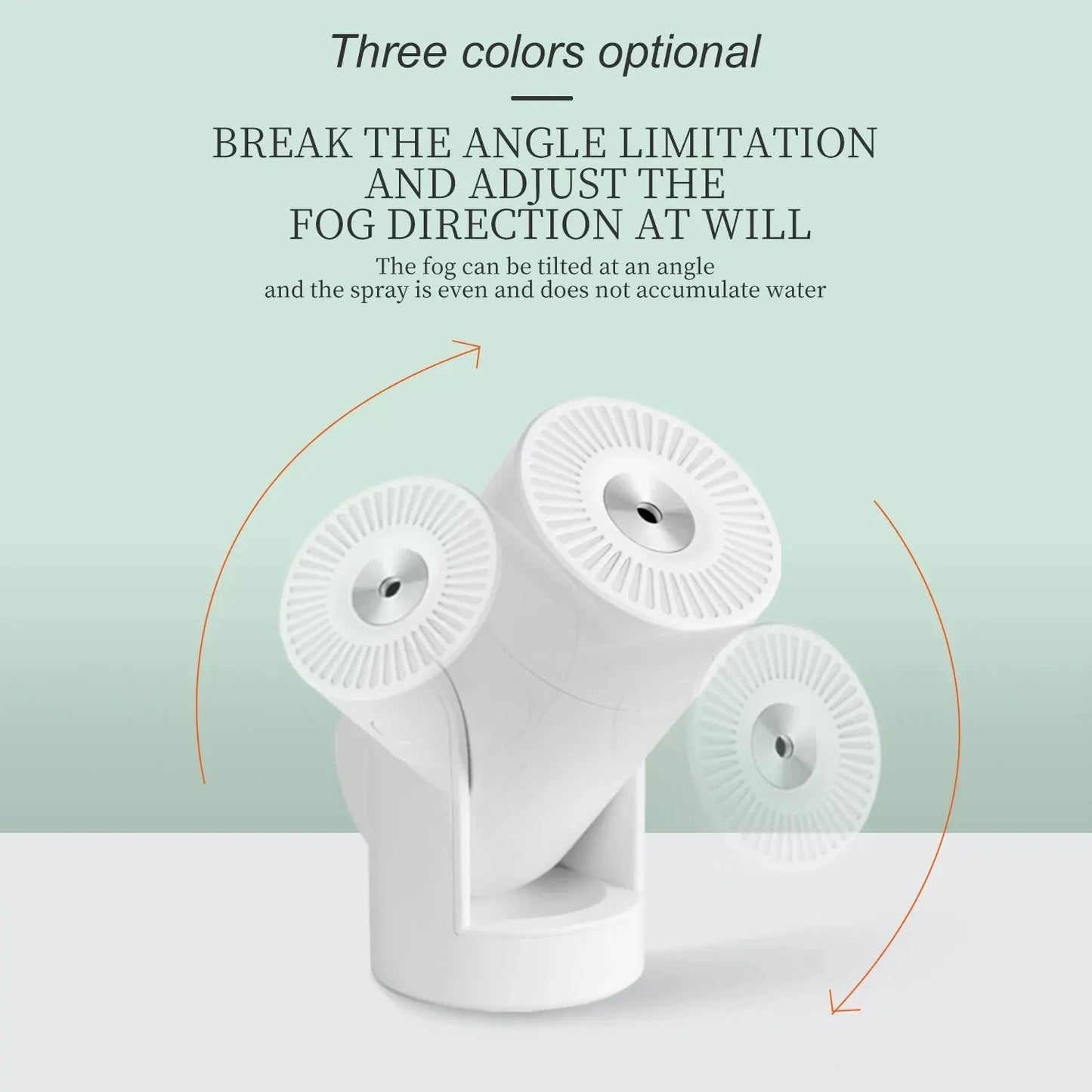 Humidifier Mute for Both Car and Home Adjustable Angle Use Intelligent Constant Humidity USB Automatic Spray Air Purifier