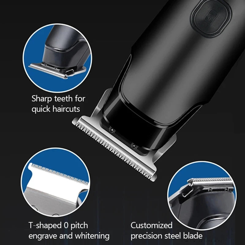 Pro Rechargeable Cord Cordless Hair Clippers for Men Woman with Smart Charge Technology for Convenient at Home