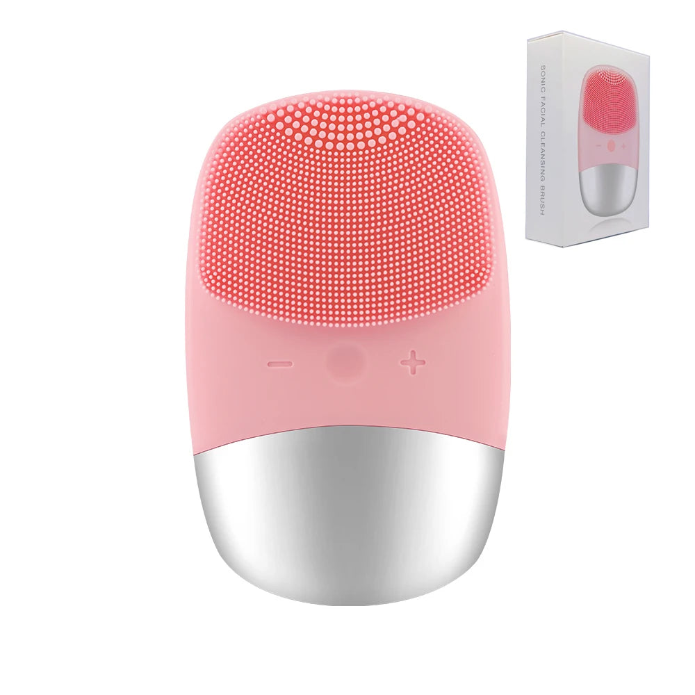 Electric Face Cleansing Brush Facial Cleanser Sonic Facial Cleansing Brush Scrubber Skin Massager