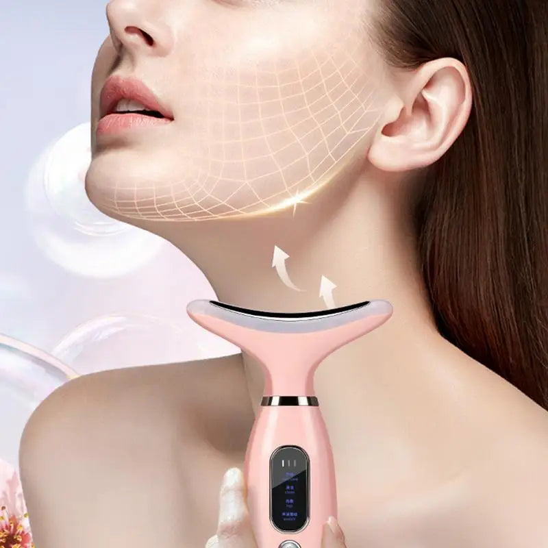 Face Massager Electric Beauty Massager Face Tightening Massager Face Lifting Tool Face Neck Massager for Skin Care Tightening