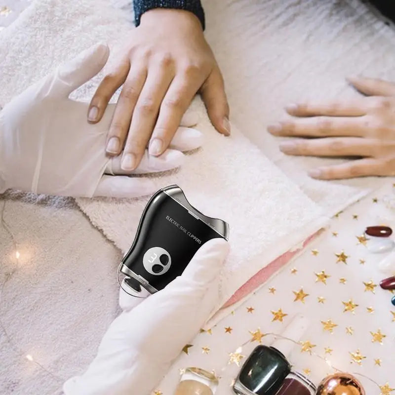 Electric Nail Cutter For People Mango Shape Toe Nails Cutter 3-Speed Double-Head Trimming Nail Sharpener Adults