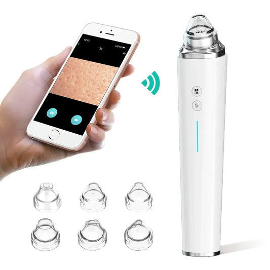Electric Blackhead Remover Vacuum Acne Cleaner Black Spots Removal Facial Deep Cleansing Pore Cleaner Machine Skin Care Tools