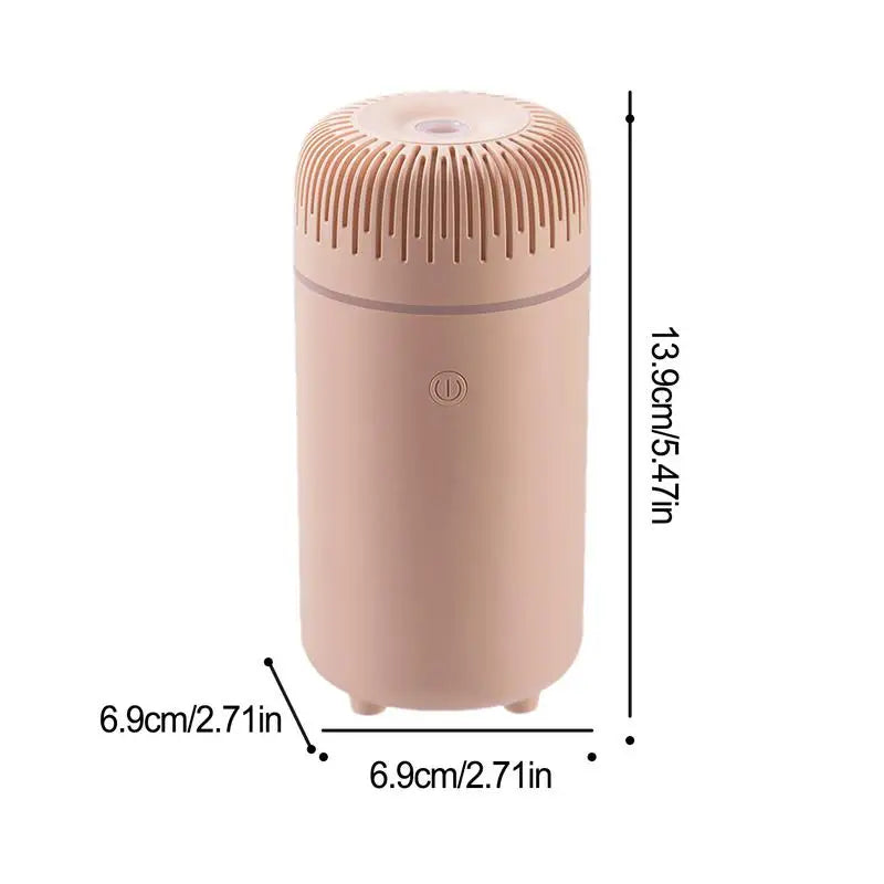 Car Oil Diffusers Car Diffuser Car Air Freshener Car Scent Diffuser Mini Humidifier USB Rechargeable Automotive Air Fresheners