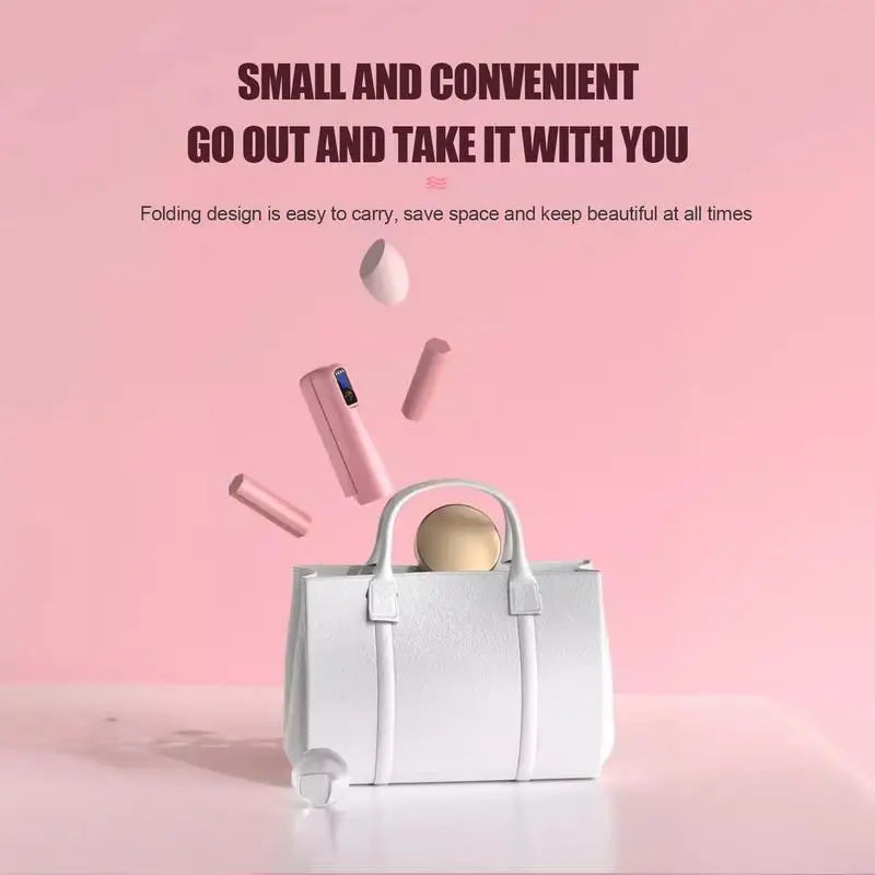 Hair Brush Straightener Rechargeable Hair Straightener Comb Portable Hair Straightener LCD Display Hair Iron Straightener Hair