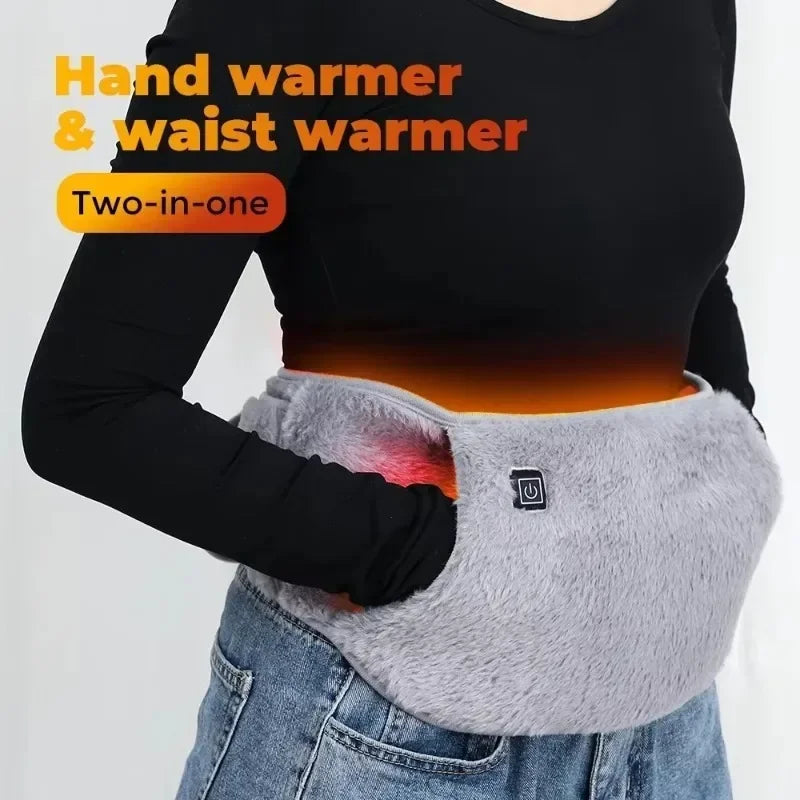 Electric Heating Belt Winter Heater Warmer Cold Protection Uterus Warming Belt Warmers Hot Compress Abdominal Warm Pad