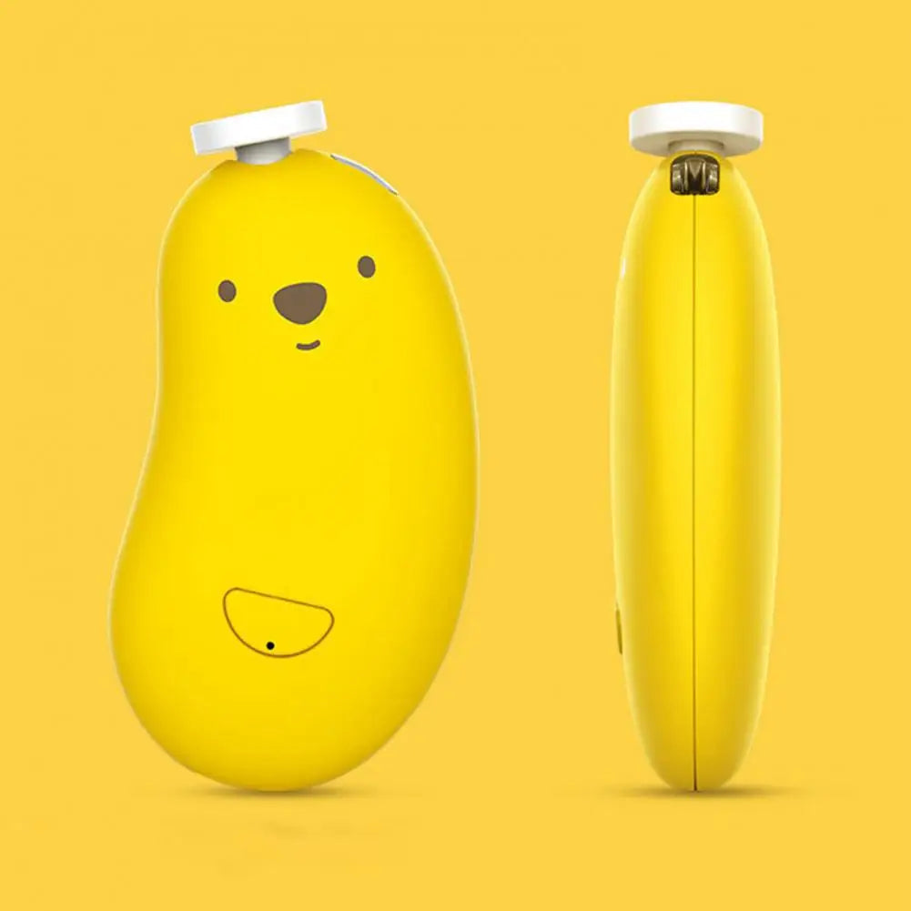 Electric Nail Polisher Rechargeable teenager Electric Nail Trimmer with Led Light 6 Grinding Heads 2-speed Adjustable for Newborn