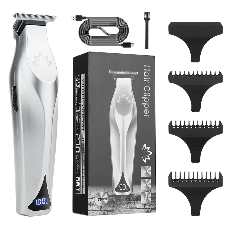 Hair Trimmers Men's Professional Carving Electric Hair Clipper 7500 RPM Oil Head Electric Pushing Hair Salon