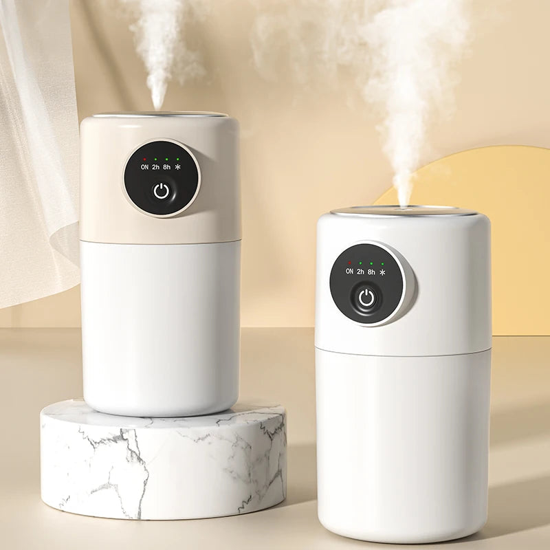 Portable Mini Humidifier USB with Night Light Timer Ultrasonic Air Atomizer Small Humidifier for Car and Home Use