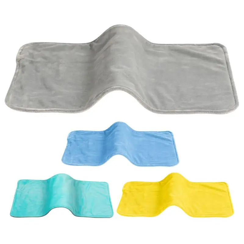 Portable Heated Blanket 10W Super Soft Fast Heating Electric Plush Throw Breathable Machine Washable  Heating Pad Cushion