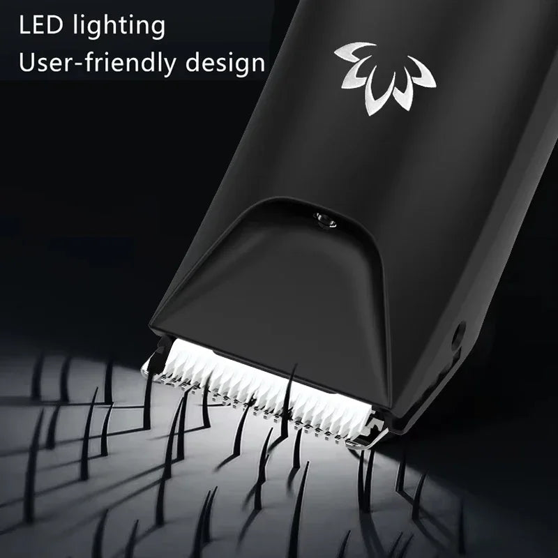 Pubic Hair Trimmer for Men – Ceramic Blade No Nick No Cut Ball Trimmer IPX7 Waterproof USB-C Rechargeable Electric Shaving