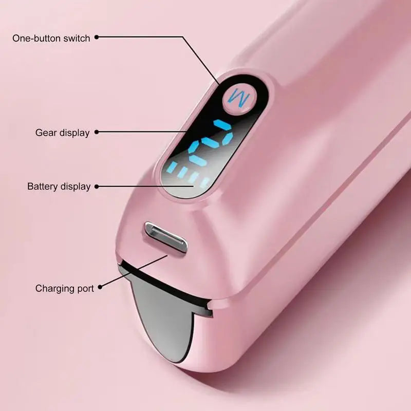 Negative Ion Hair Straightener Styling Comb Electric Hair Brush With Negative Ion LED Display 30s Fast Heating Constant