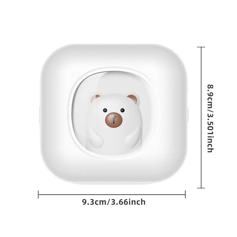 Portable Mini Label Printer Photo Thermal Adhesive Labels Printers Inkless Bluetooth Pocket Mini Printer Stickers Maker 57MM