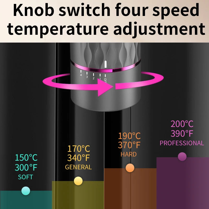 Automatic Hair Curler Electric Wireless USB Charging Portable Non-Hurt Curling Iron Home Hairdresser Styling Tool