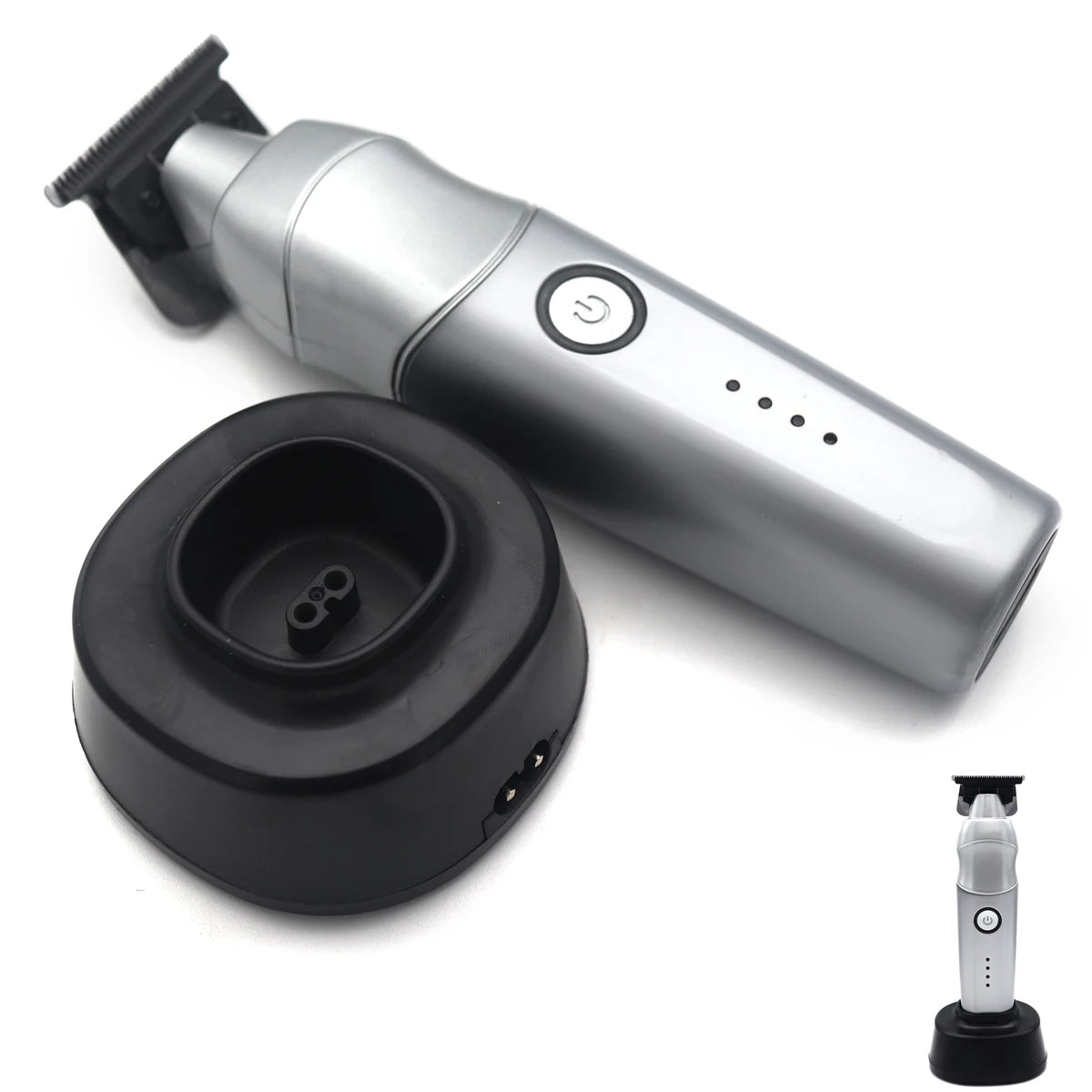 Zinc Alloy Body DLC Blade 7000RPM Hair Clipper Salon Home Beard Sideburns Trimmer Trimmer Men