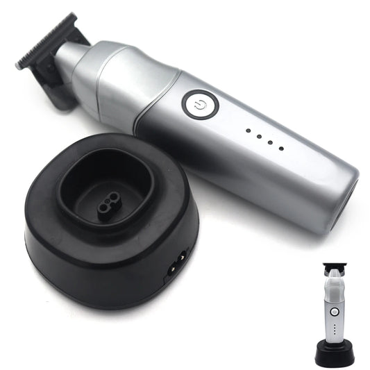 Zinc Alloy Body DLC Blade 7000RPM Hair Clipper Salon Home Beard Sideburns Trimmer Trimmer Men