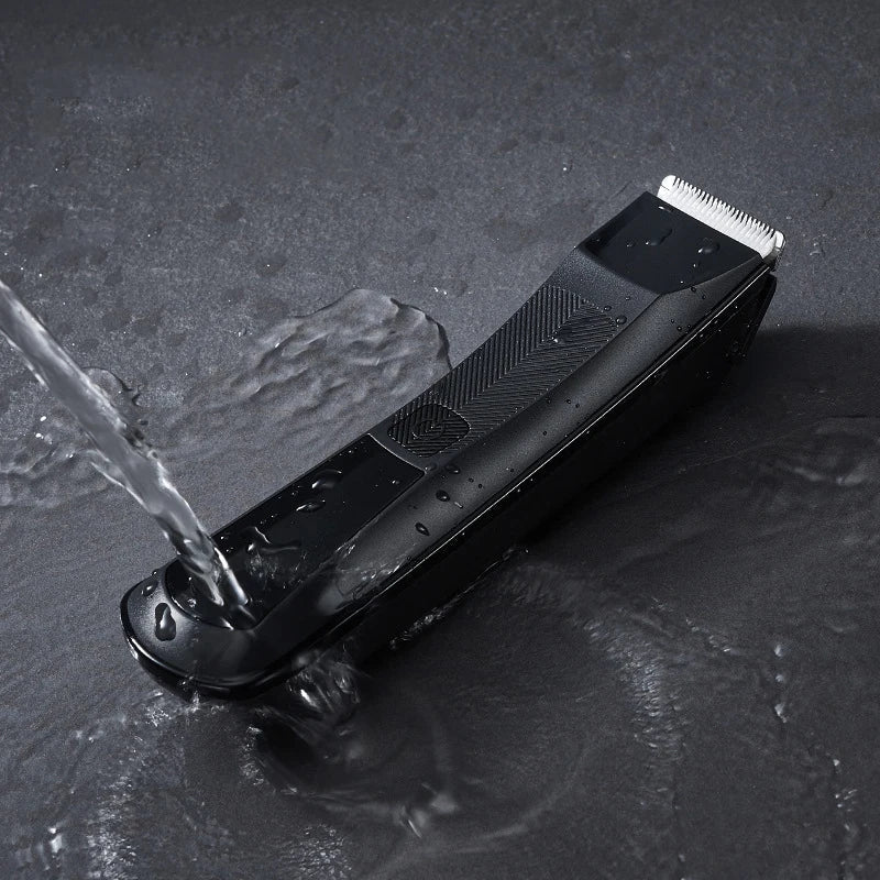 Body Hair Trimmer for Men Groin  Electric Manscaper Pubic Hair Remover Epilator Chest Grooming Clippers Waterproof Men's Shaver