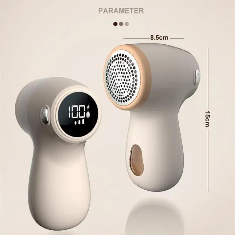 Electric Hairball Trimmer Smart Led Digital Display Usb Charging Portable Professional Fast Household Lint Remover