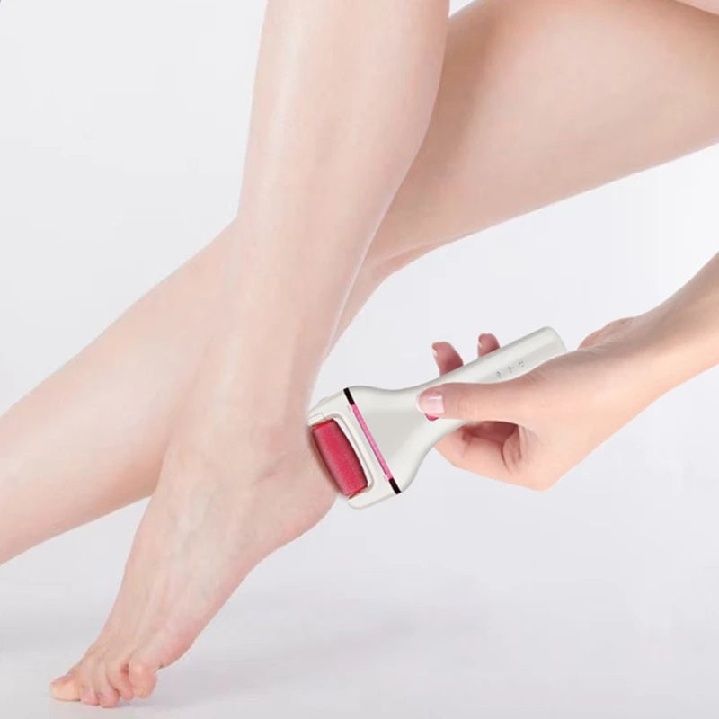 Electric Callus Dead Skin Remover Wireless Foot Grinder ABS Material USB Rechargeable Heel Scraper for Feet Dead