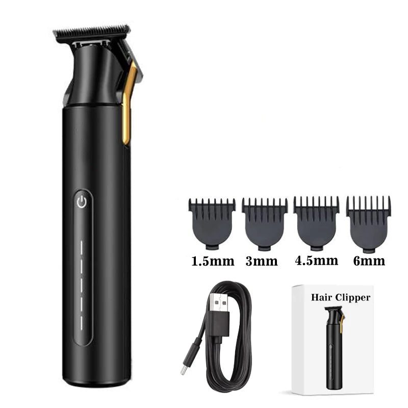 Beard Trimmer for Men Professional Hair Clippers Zero Gapped Hair Trimmer Cordless USB Rechargeable Easy To Hold and Use Clipper
