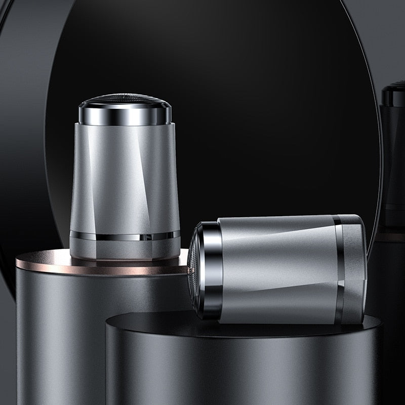 Mini Men’s Electric Shaver Rechargeable Razor Face Beard Trimmer Hair Removal Body Clean Shaving Machine Washable