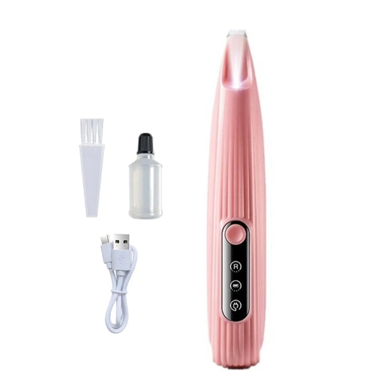 Dog Grooming Tools USB Charging Pet Hair Trimmers Low Noise Professional Cordless Shaver for Trimming Cats Thick Hair