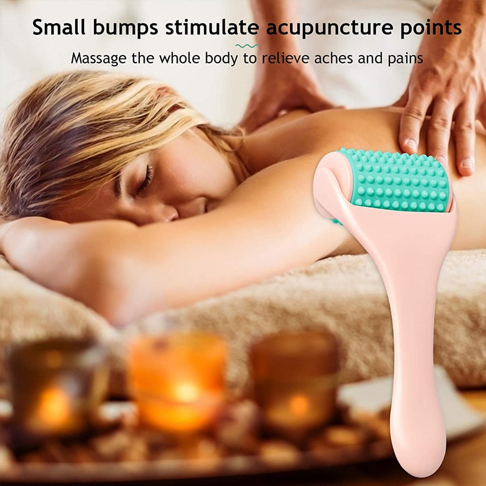 Fascia Release and Cellulite Remover Muscle Massage Roller Fascia Roller for Muscles Relief Body Roller Deep Tissue Massage Tool