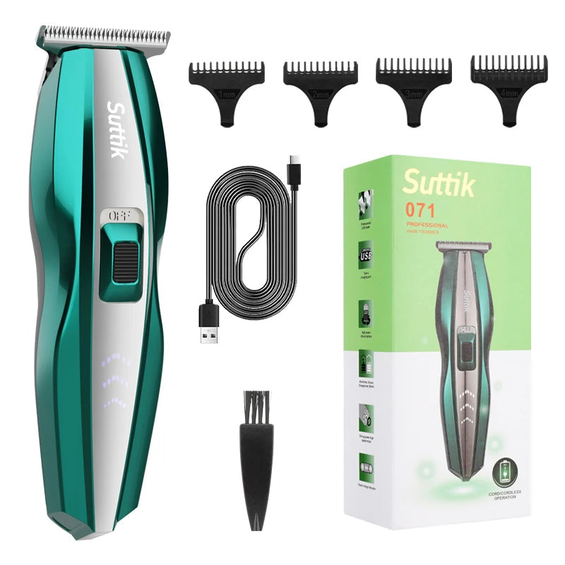 Professional Hair Clipper Wireless Hair Trimmer Hair Cutting Machine Electric Zero Cutting Machine Trimmer for Men