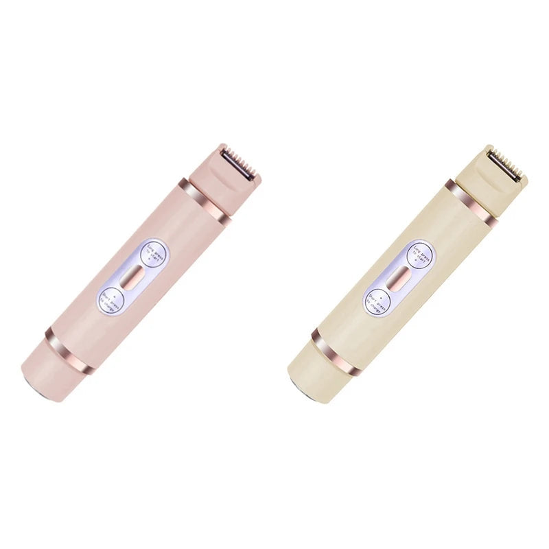 Bikini Trimmer For Women Painless Ladies Hair Removal 2 In 1 Wet & Dry Lady Shaver