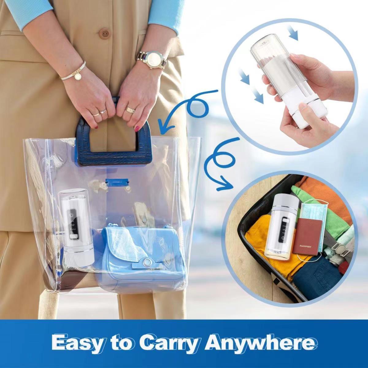 230ml Electric Oral Irrigator Detachable Water Flosser Portable Dental Irrigator Water Jet Floss Tooth Pick 4 Nozzles Easy Carry